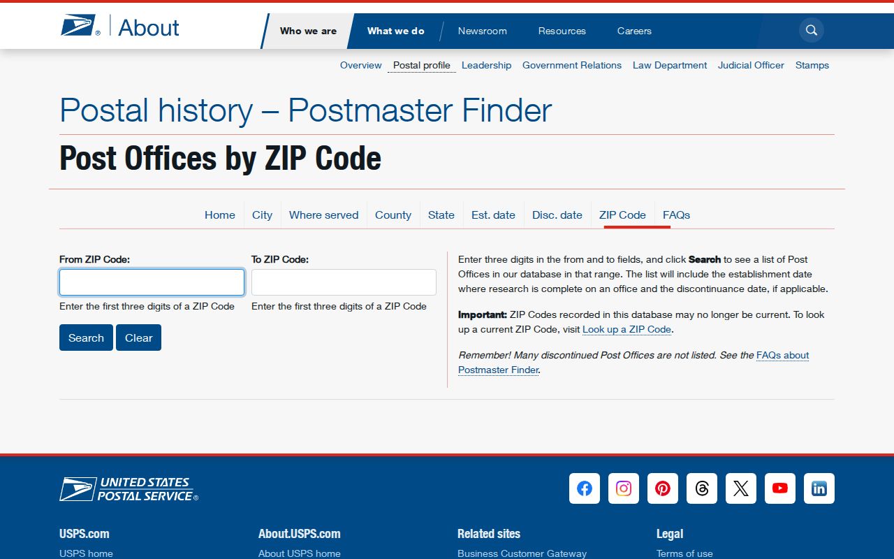 Voorhees ZIP code directory USPS post offices by ZIP reference